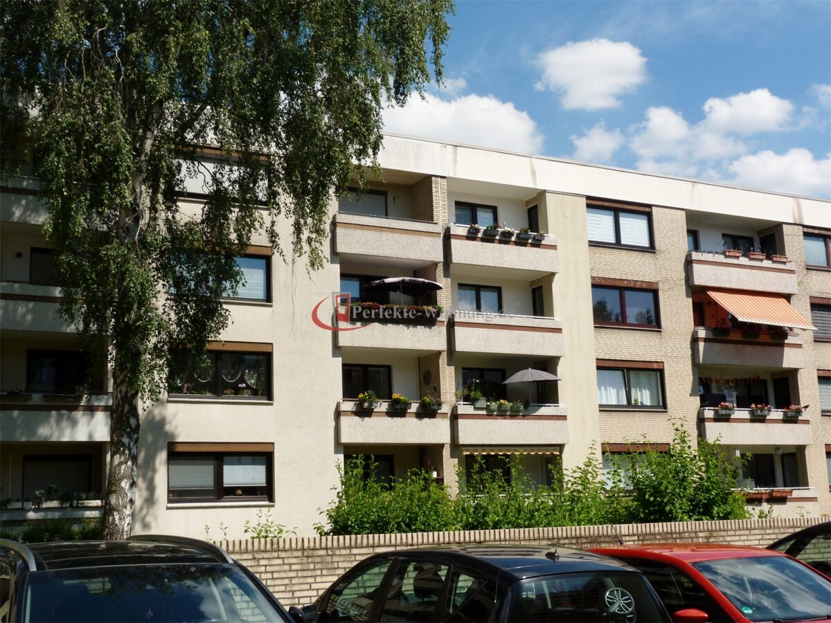 Vermietete 3-Zimmer-Wohnung mit Balkon, hell und geräumig