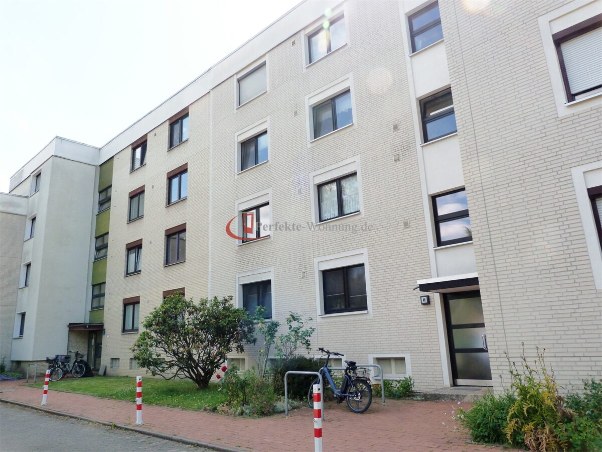 Vermietete 3-Zimmer-Wohnung mit Balkon, hell und geräumig